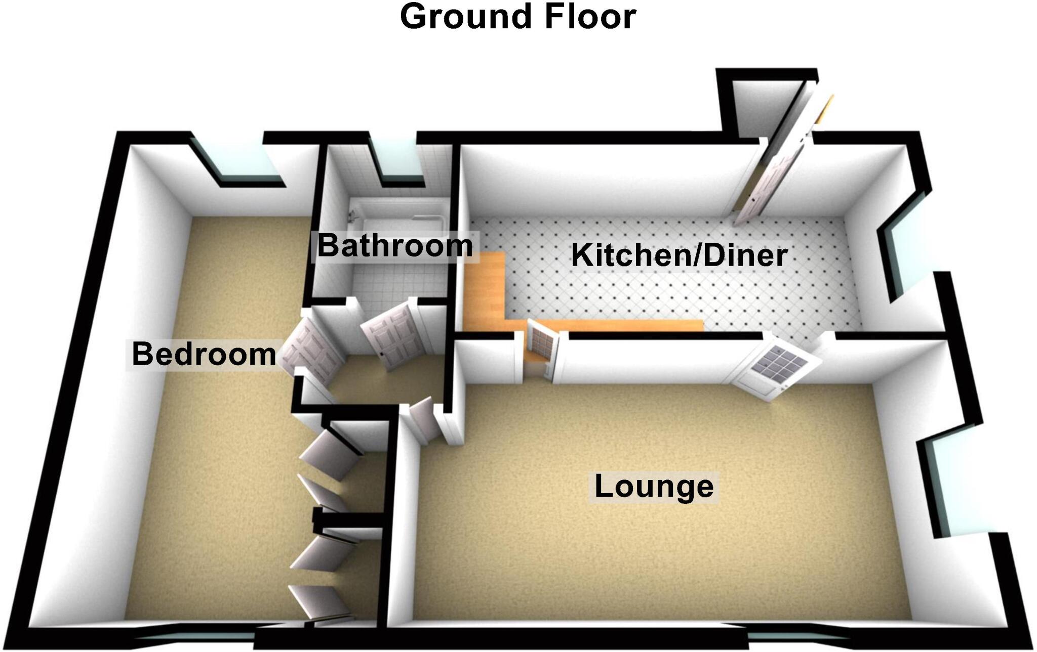 The Elms, Lippitts Hill floorplan
