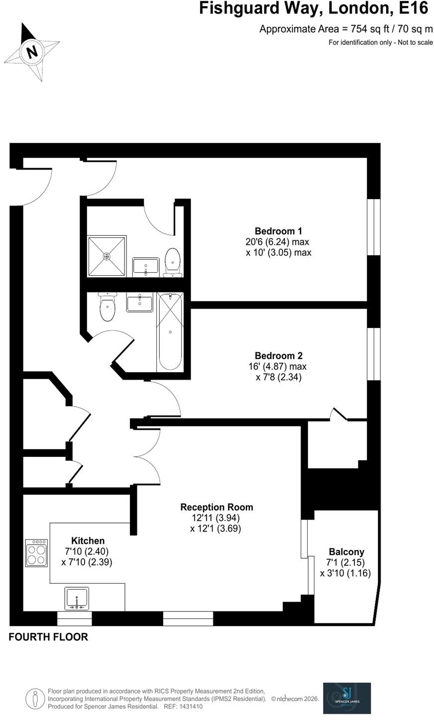 Fishguard Way, E16 floorplan