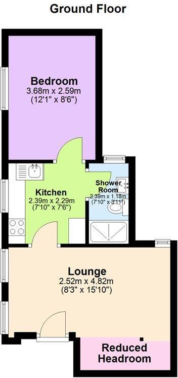 To Let - Upper Aughton Road, Birkdale, PR8 - Ground Floor Apt floorplan