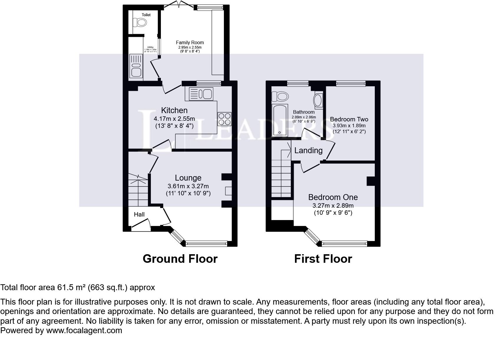 Broadway Grove, WR2 floorplan