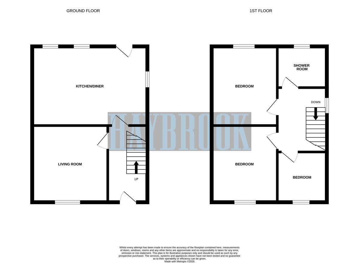 Foley Avenue, Wombwell floorplan