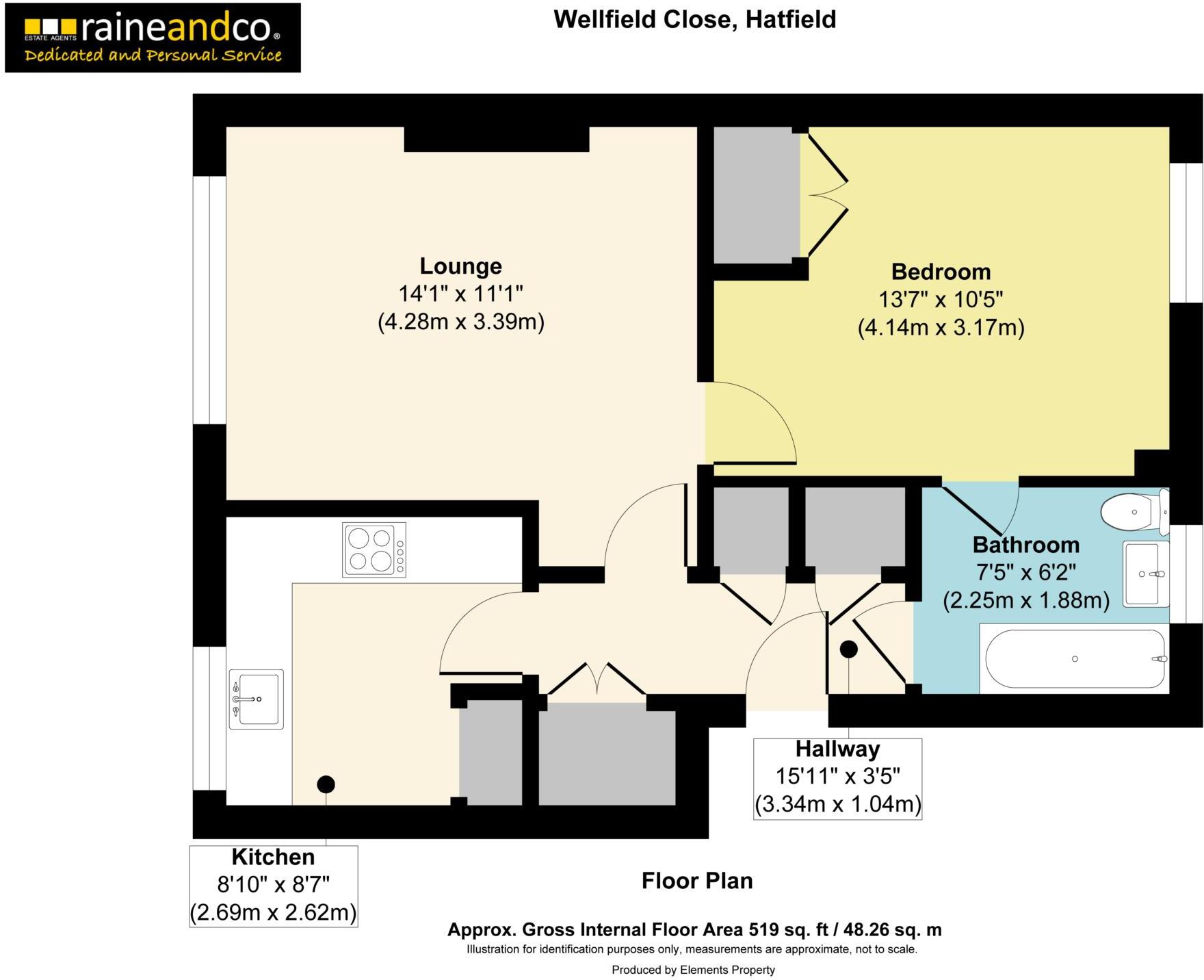 Wellfield Close, Hatfield floorplan