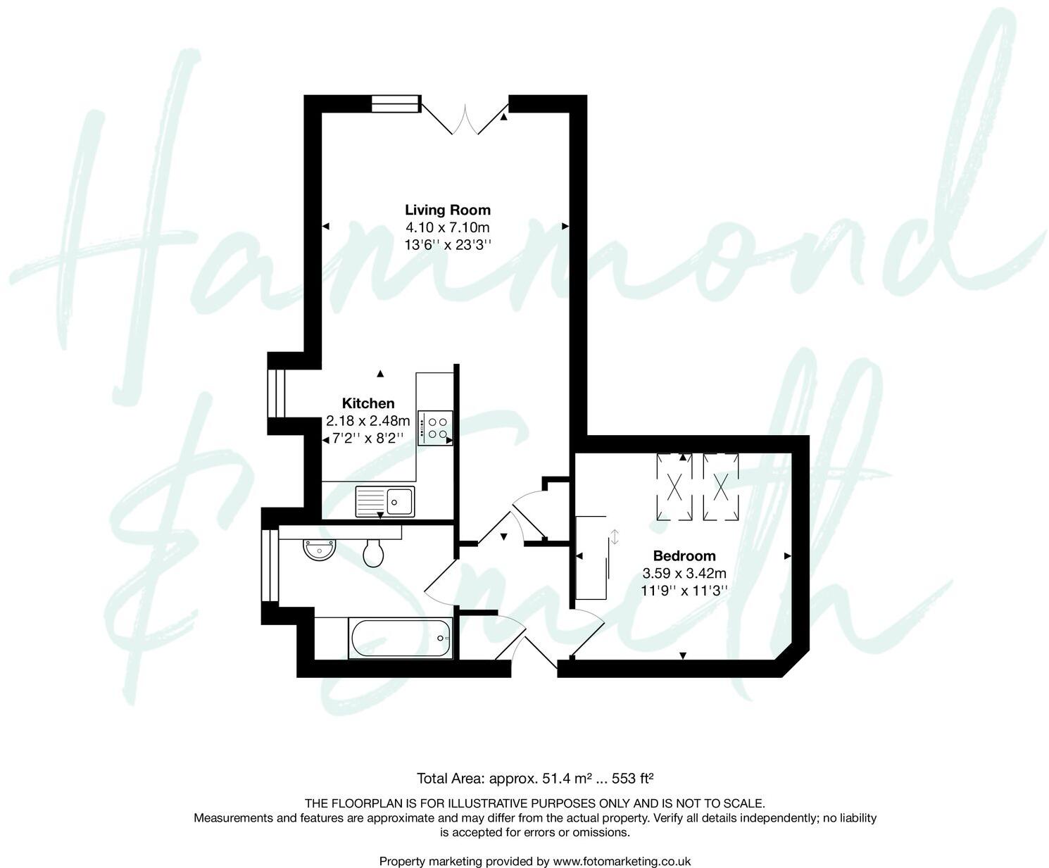 21A Station Road, Epping, CM16 floorplan