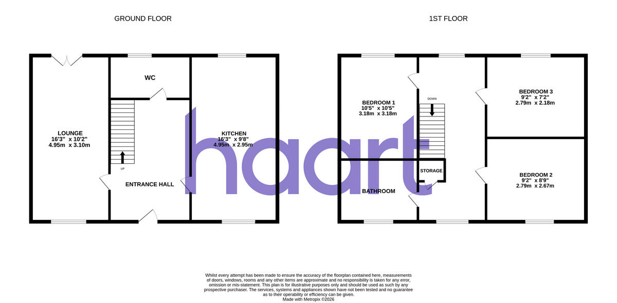 Clover Drive, Chelmsford floorplan