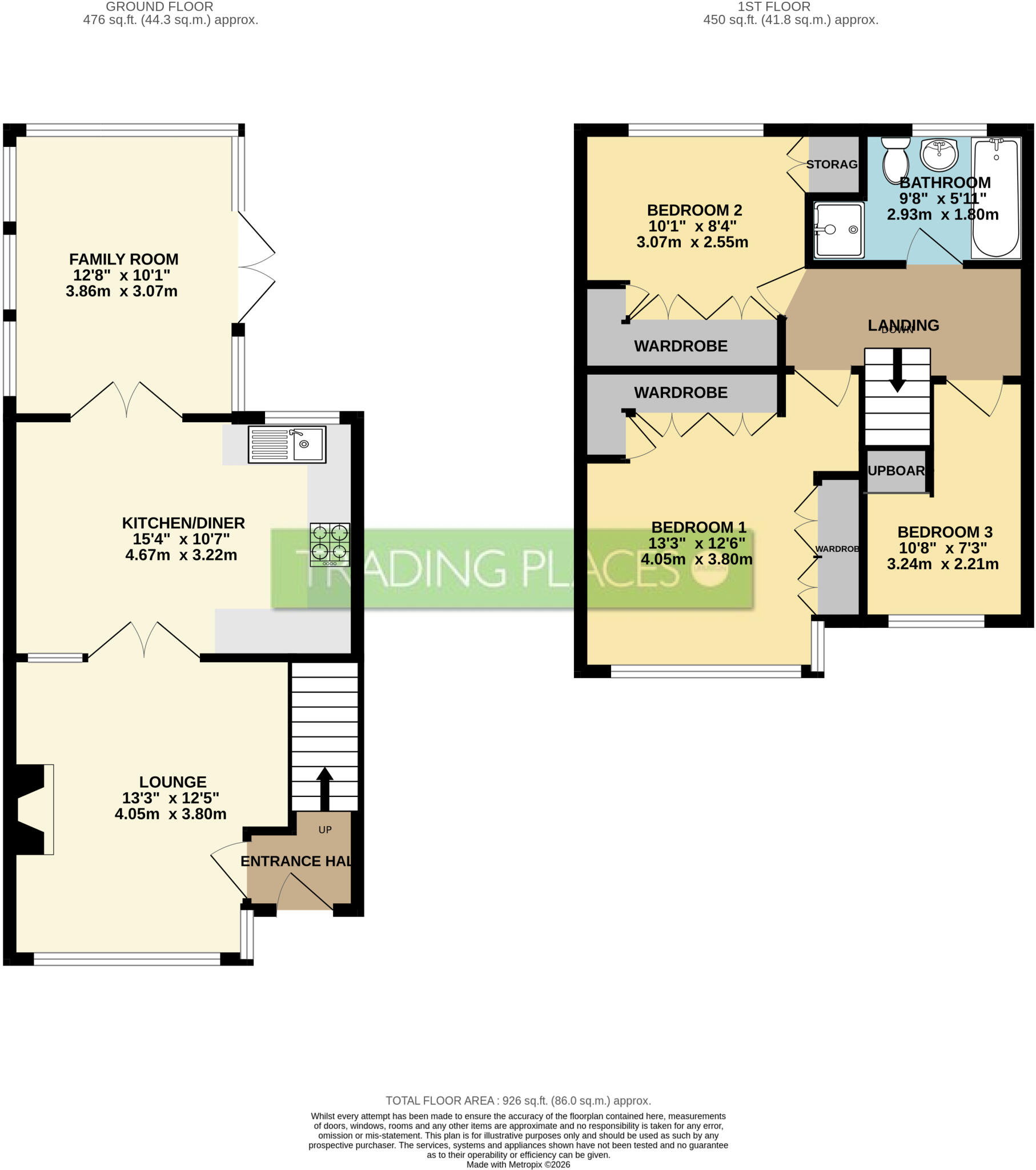Amersham Close, Davyhulme, M41 floorplan