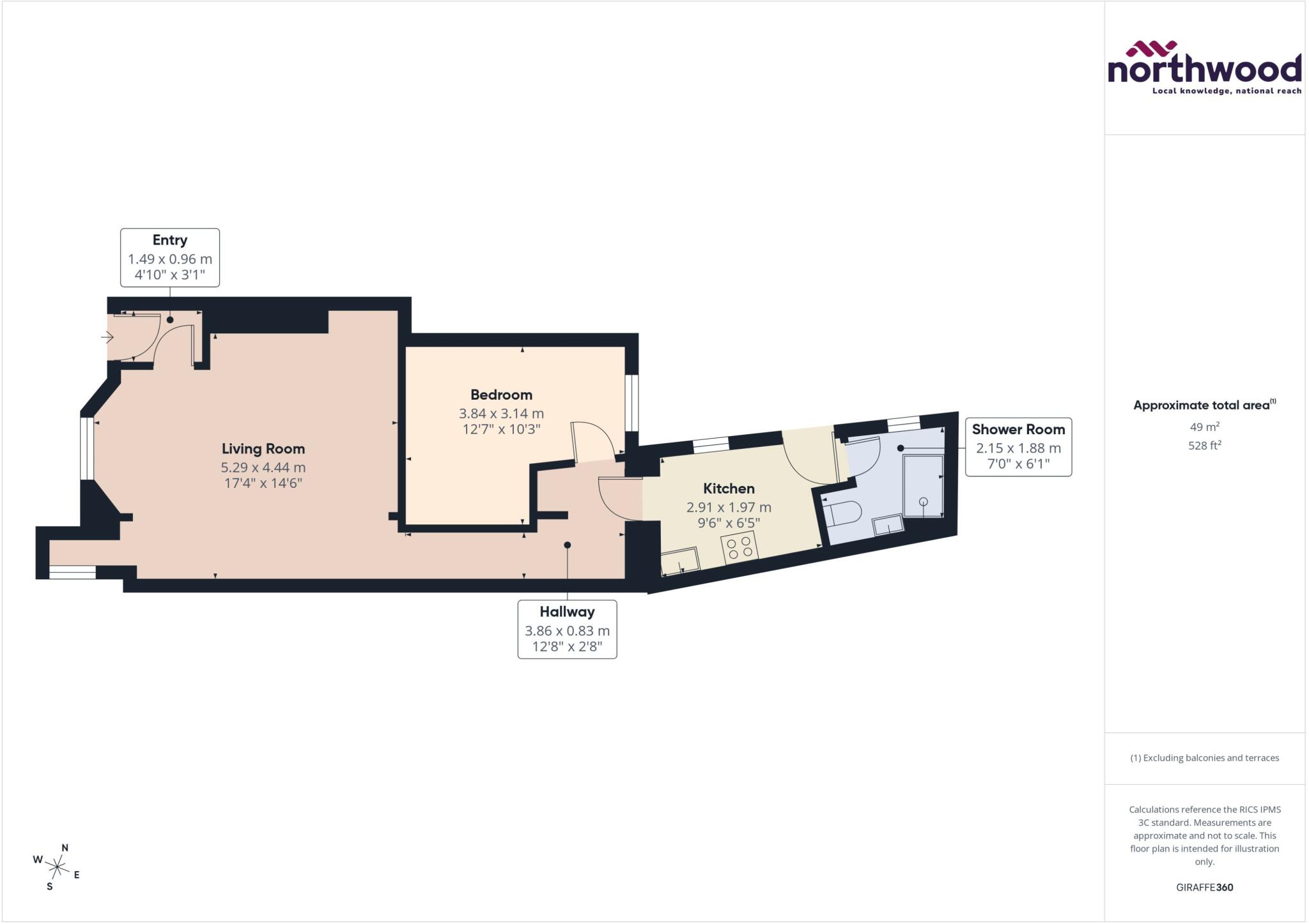 Cavendish Place, Town Centre, Eastbourne, BN21 floorplan