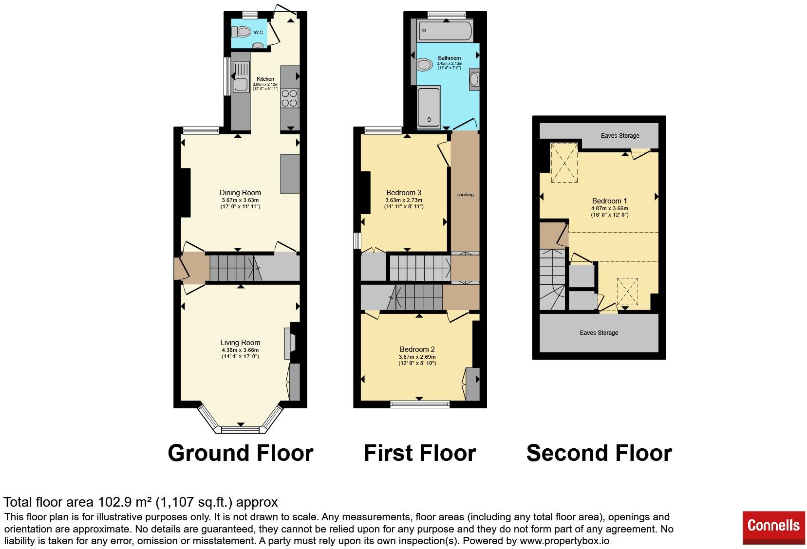 Frenches Road, Redhill floorplan