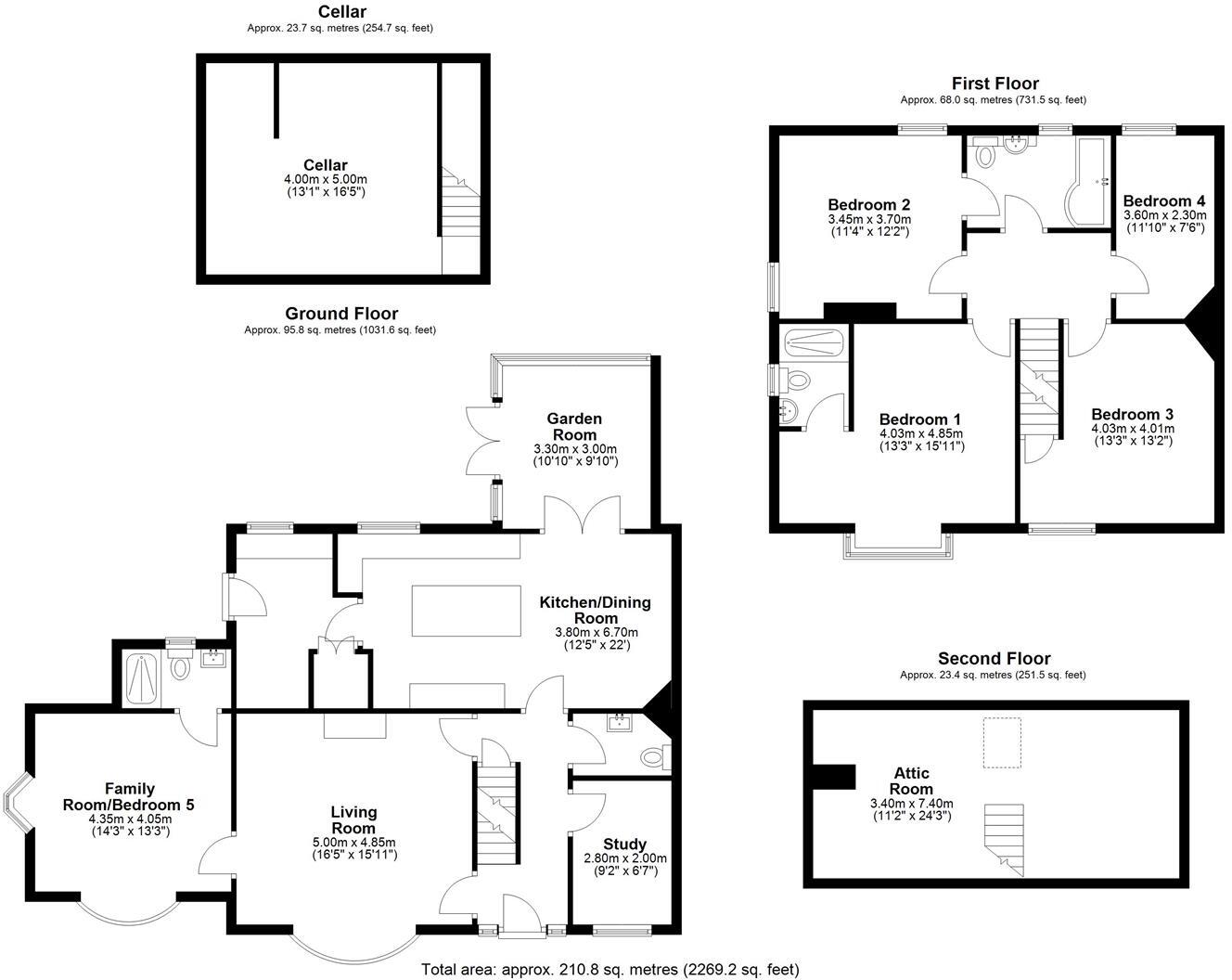 Woodfield Road, Copthorne, Shrewsbury floorplan