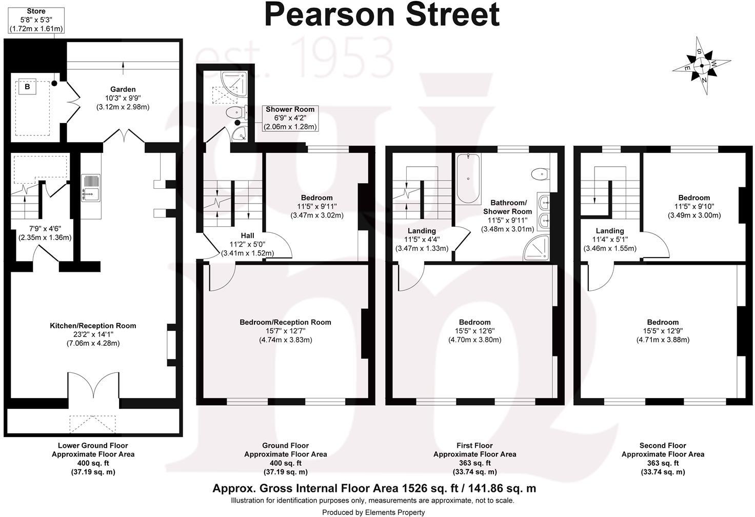 Pearson Street, Hoxton, E2 floorplan