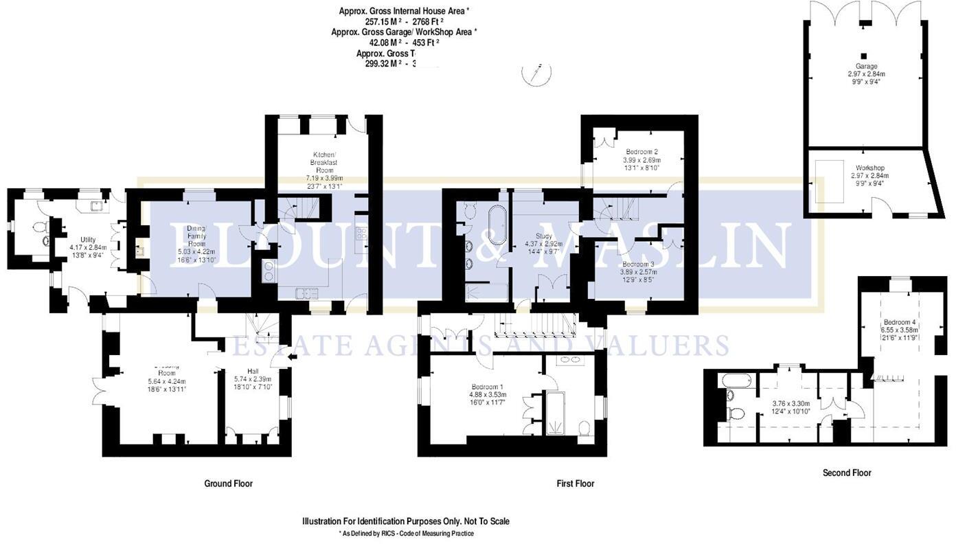 Crab Mill House, Lea floorplan
