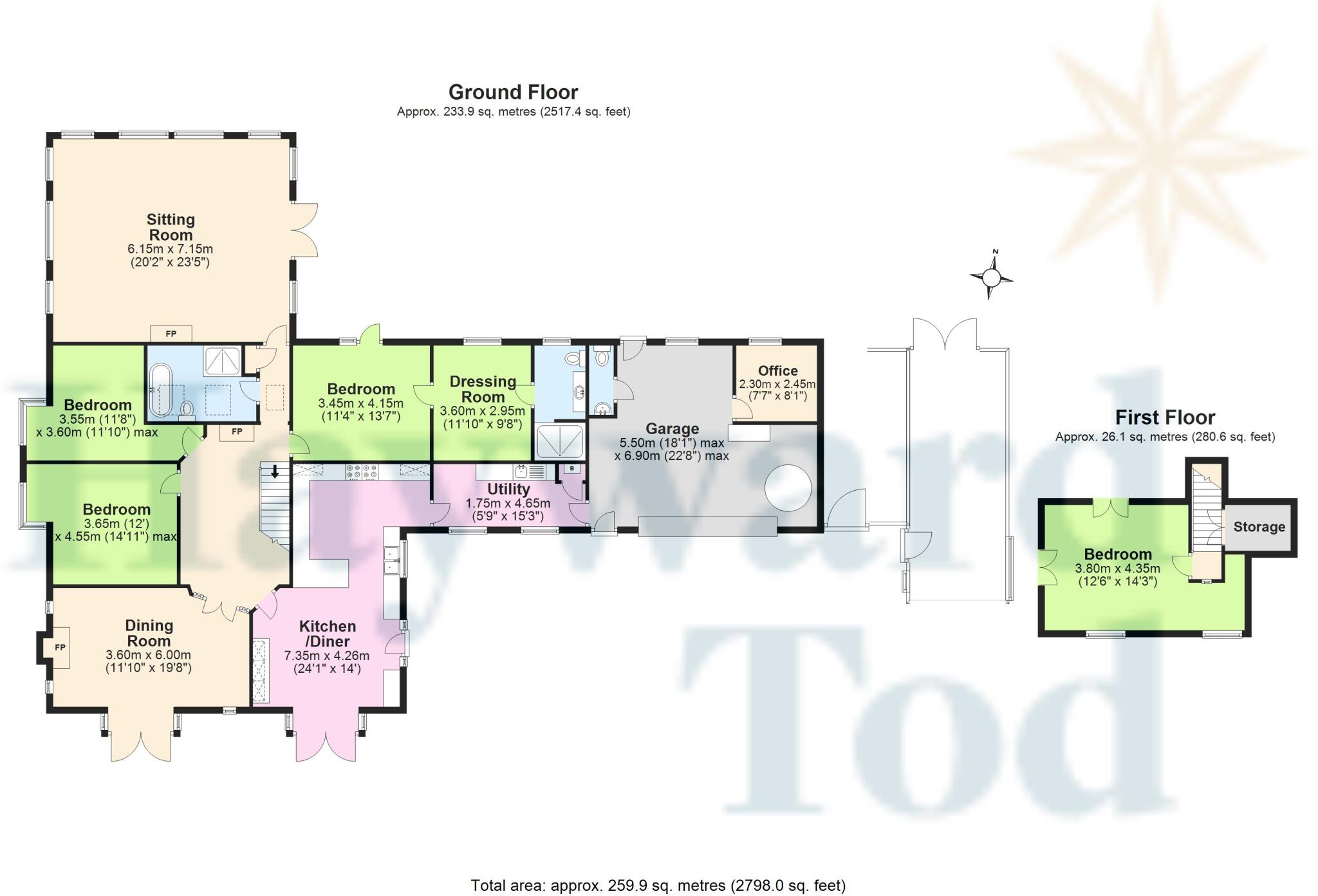 Station Road, Brampton floorplan