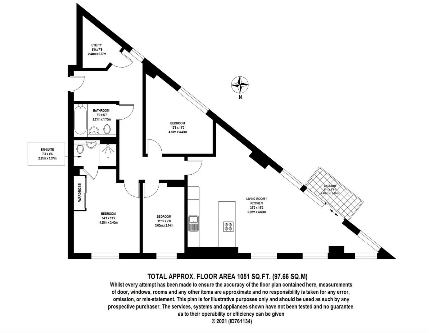 Little Thames Walk, Greenwich floorplan