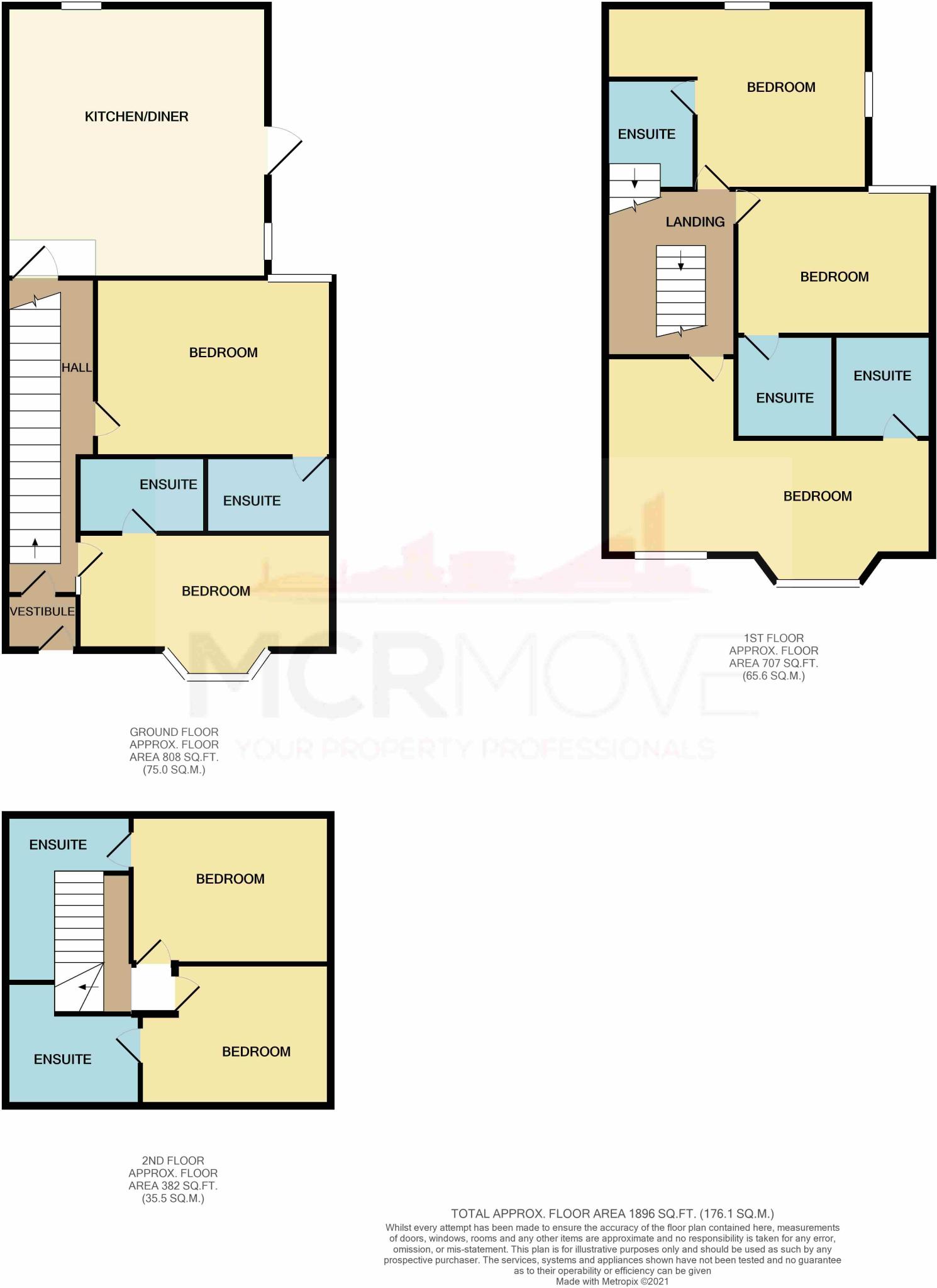 Russell Road, Mossley Hill, Liverpool floorplan