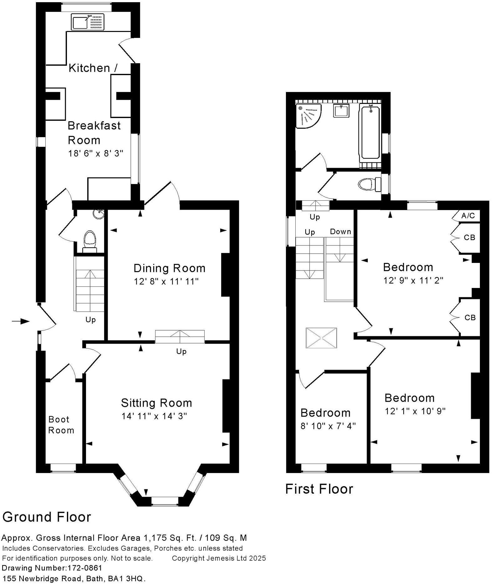 Newbridge Road, Bath floorplan