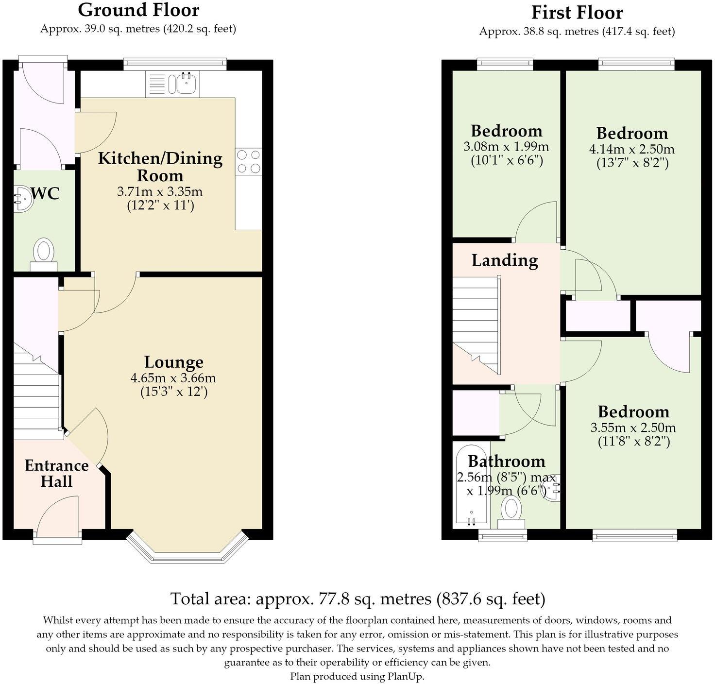 Arnold Pitcher Close, North Walsham, NR28 floorplan