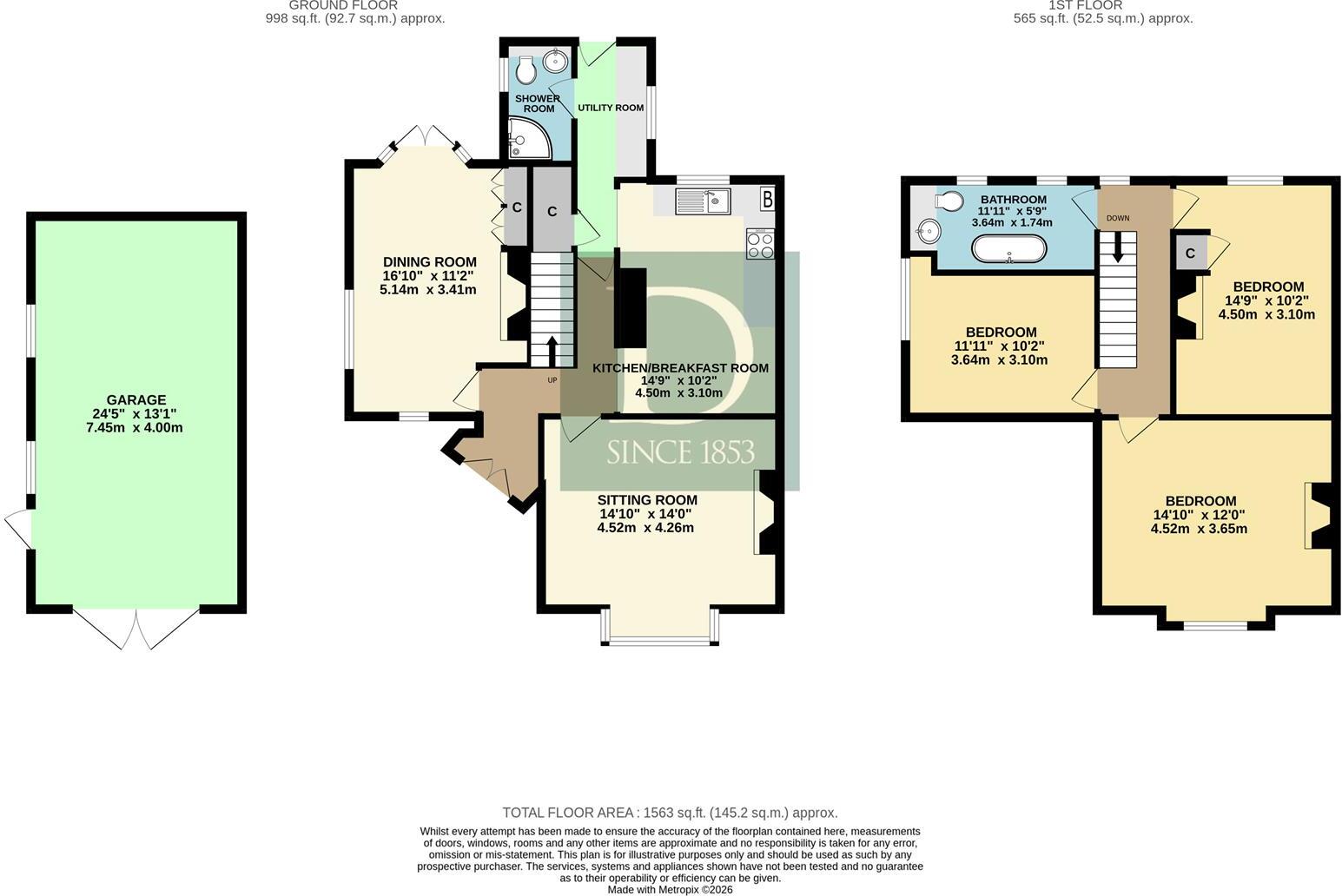 London Road, Harleston floorplan