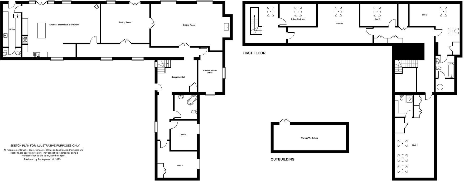 Scorton Road, Brompton On Swale, Richmond floorplan