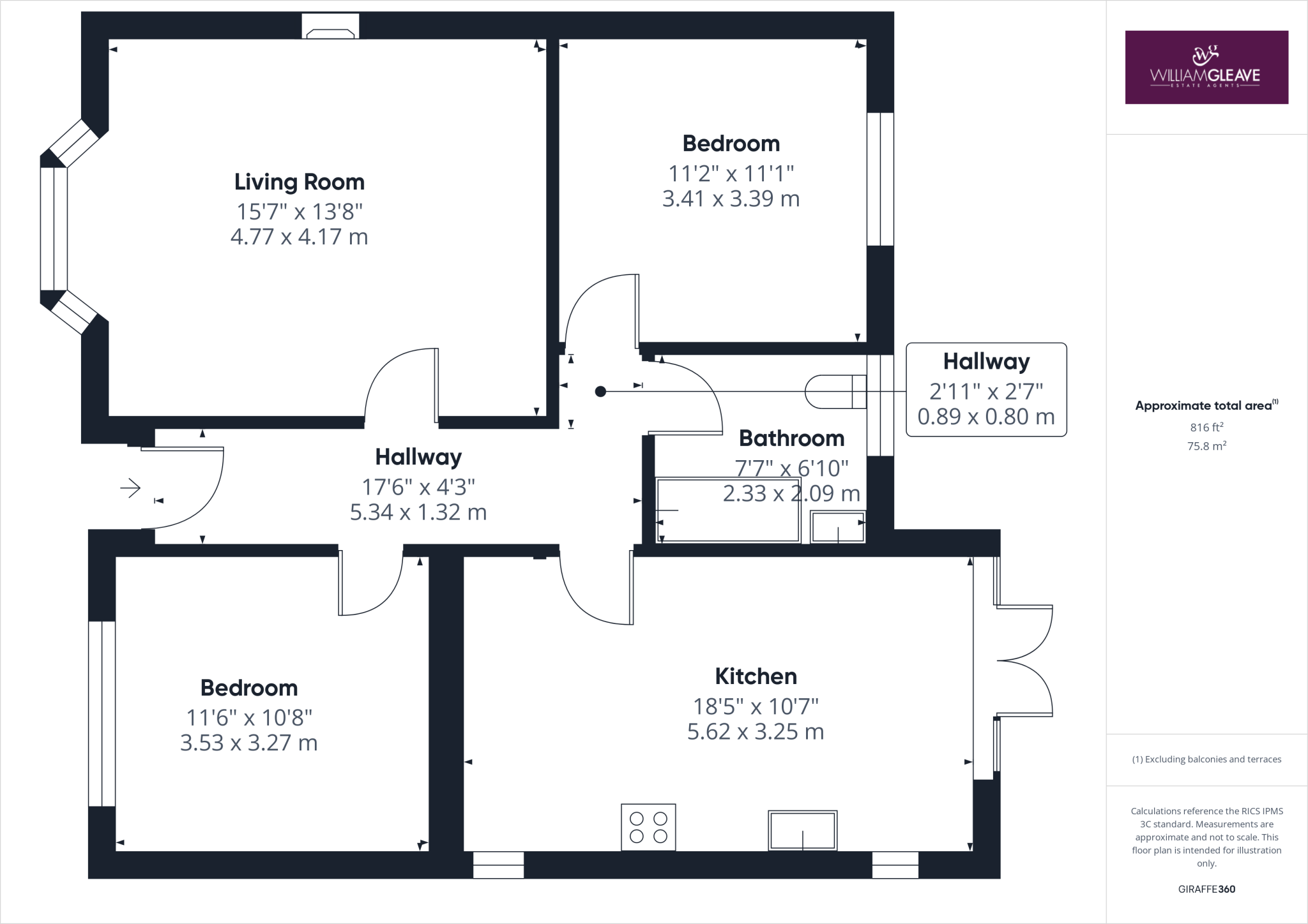 Nant Mawr Road, Buckley, Flintshire, CH7 floorplan