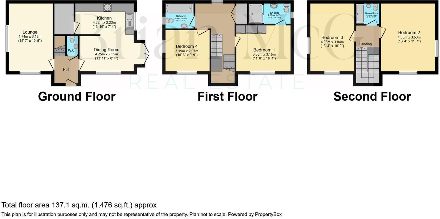 Cowley Meadow Way, Crick, Northampton - No Onward Chain floorplan
