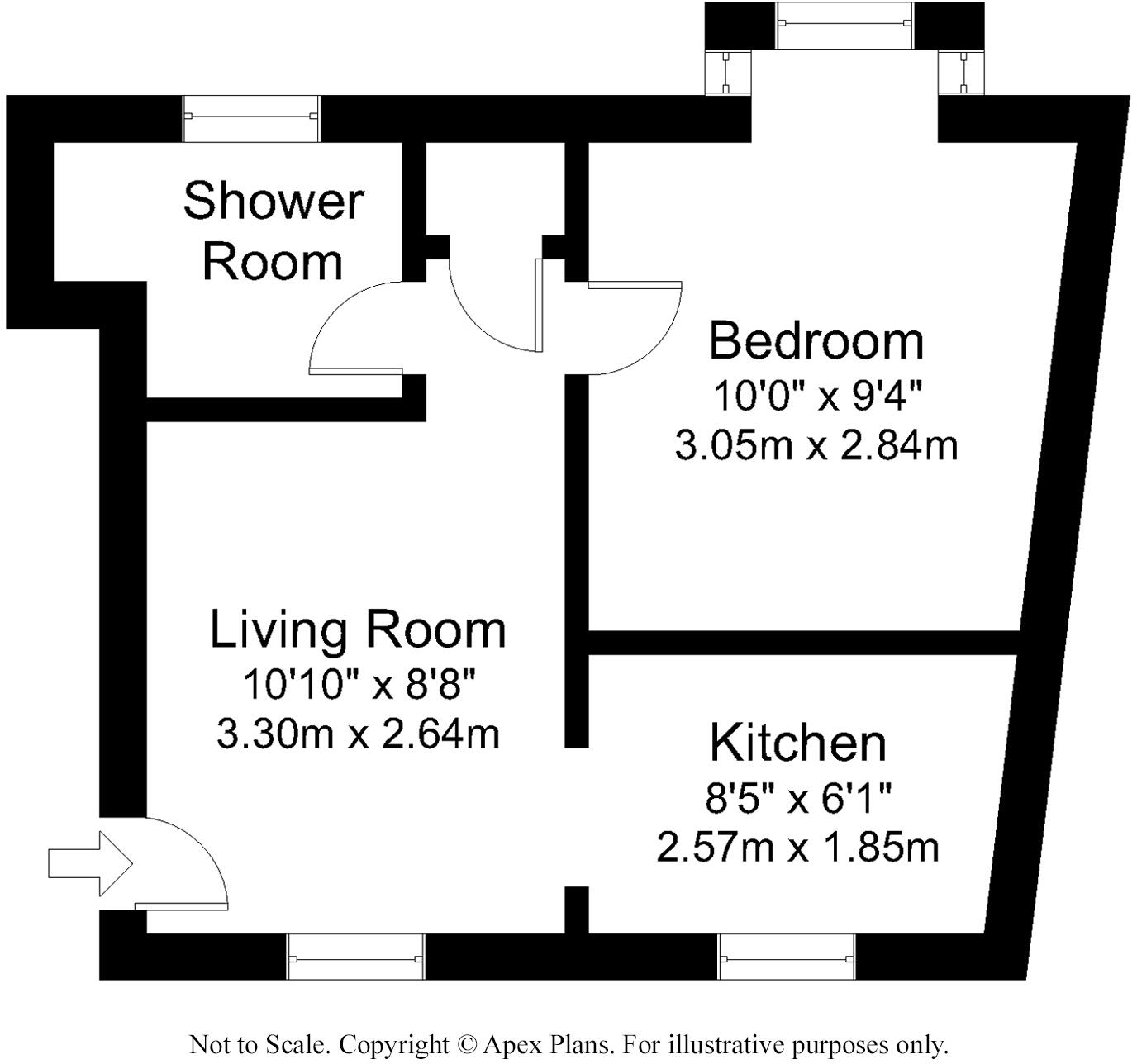 Somerset Row, Ripon, North Yorkshire floorplan
