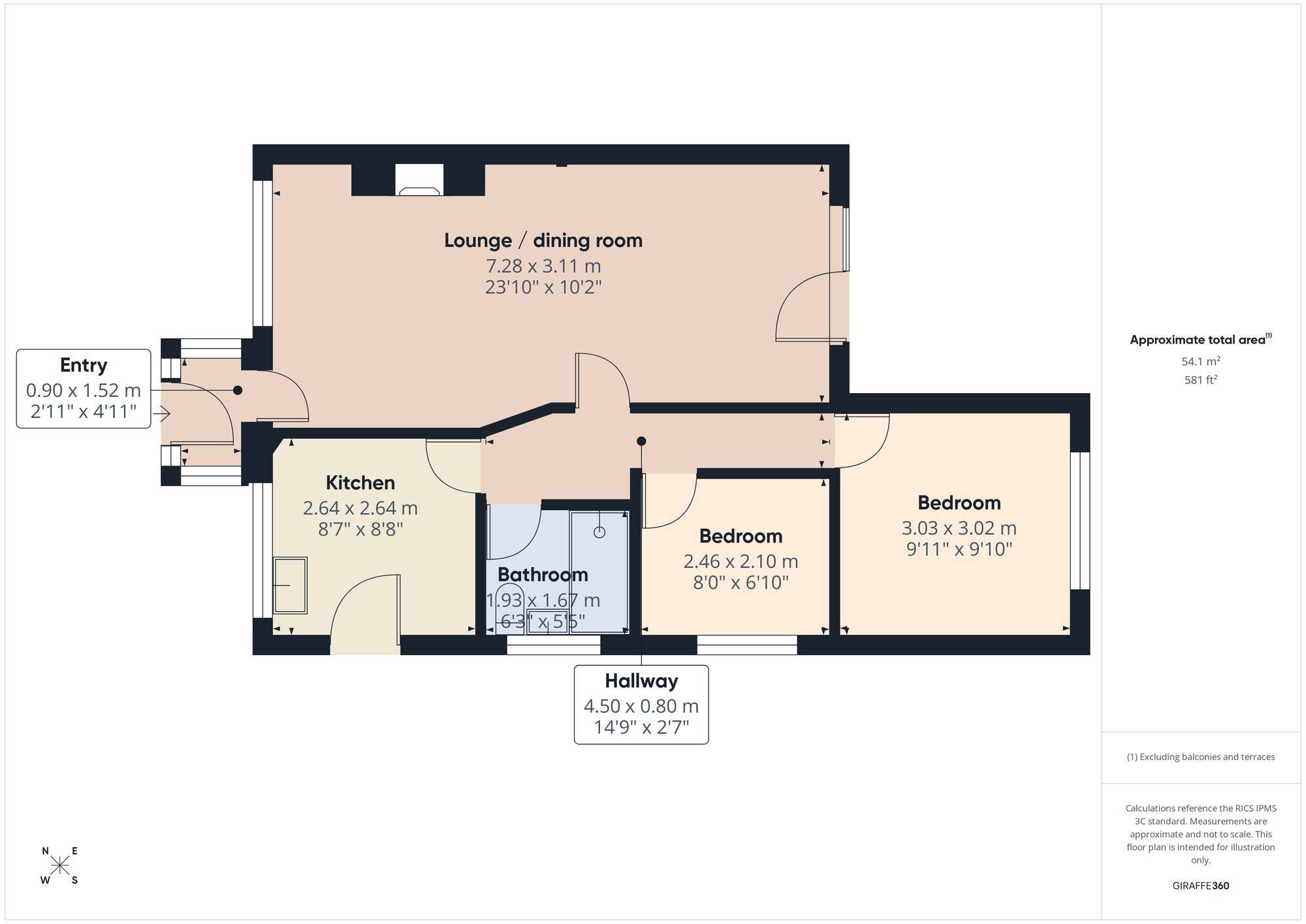 Meadowside Road, Hindley Green, WN2 floorplan