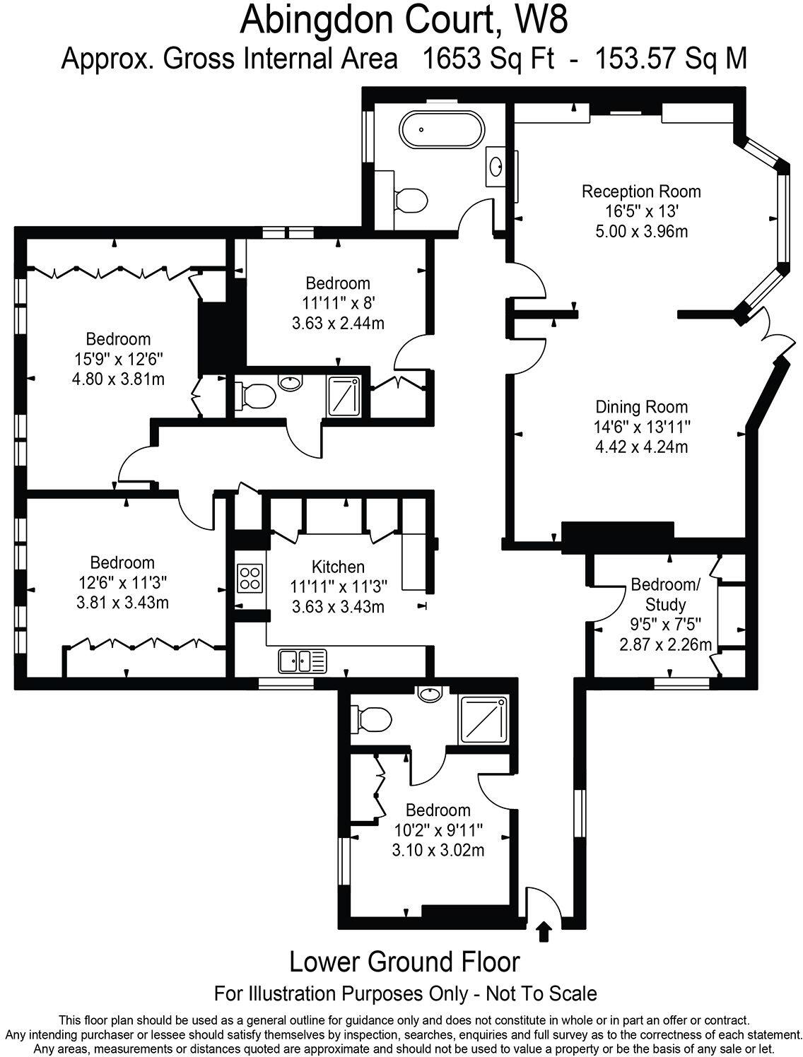 Abingdon Court, Abingdon Villas, London floorplan