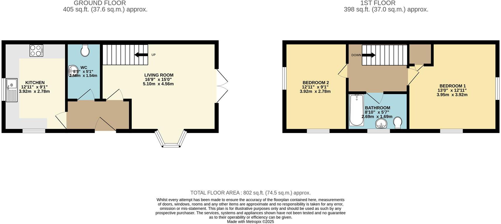 114, Valley Way, Newmarket, Suffolk, CB8 0QQ floorplan