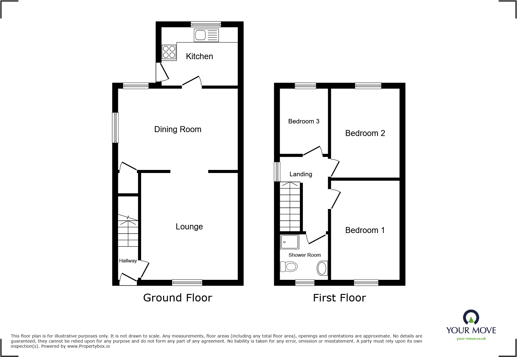 Kingsbridge Road, Nuneaton, Warwickshire, CV10 floorplan