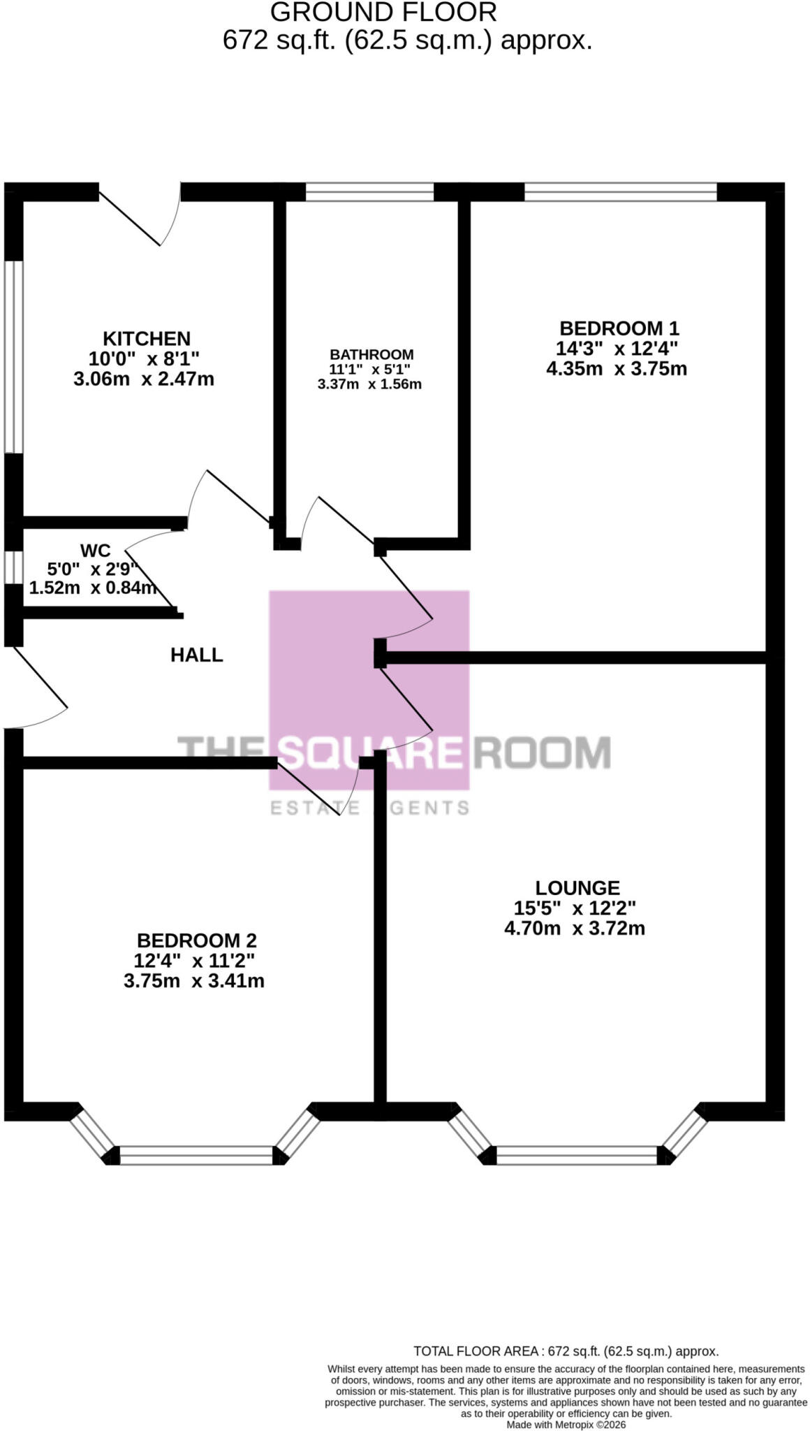 Seabrook Drive,  Cleveleys, FY5 floorplan