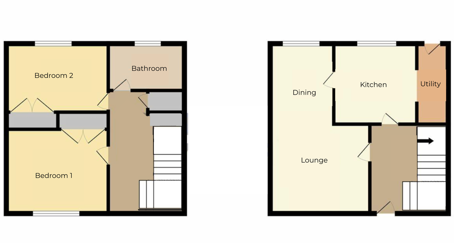463, King Street,Stenhousemuir,Larbert,FK5 4HX floorplan