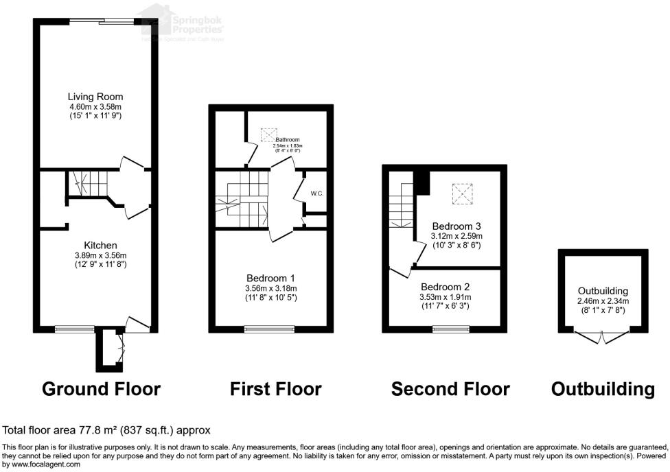 Heriot Road, Chertsey, Surrey floorplan