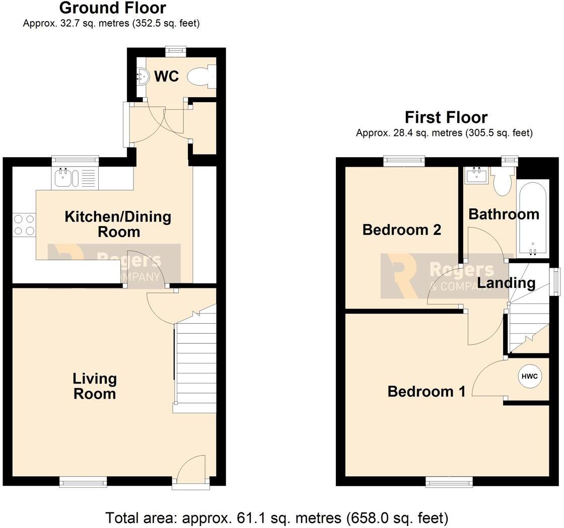 Henley Way, Frome floorplan