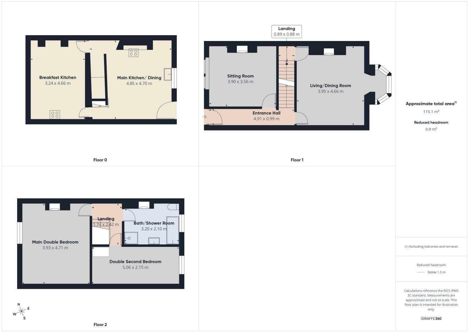 Holcombe Road, Helmshore, Rossendale, Lancashire, BB4 floorplan