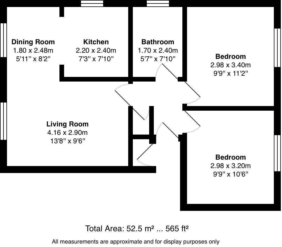 Larkspur Close, Southport, Merseyside, PR8 6LS floorplan