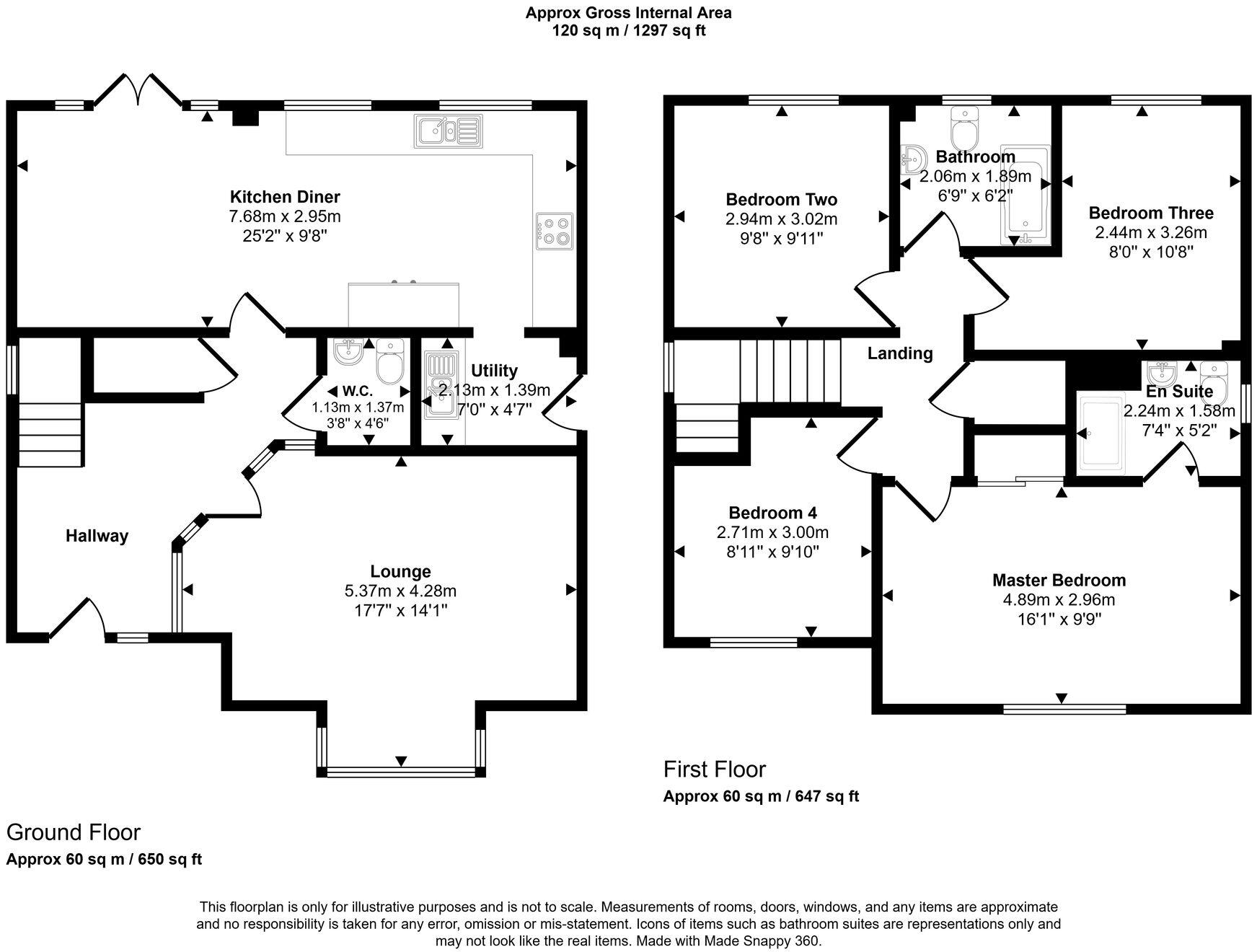 Clos Yr Eryr, Bridgend, CF35 floorplan