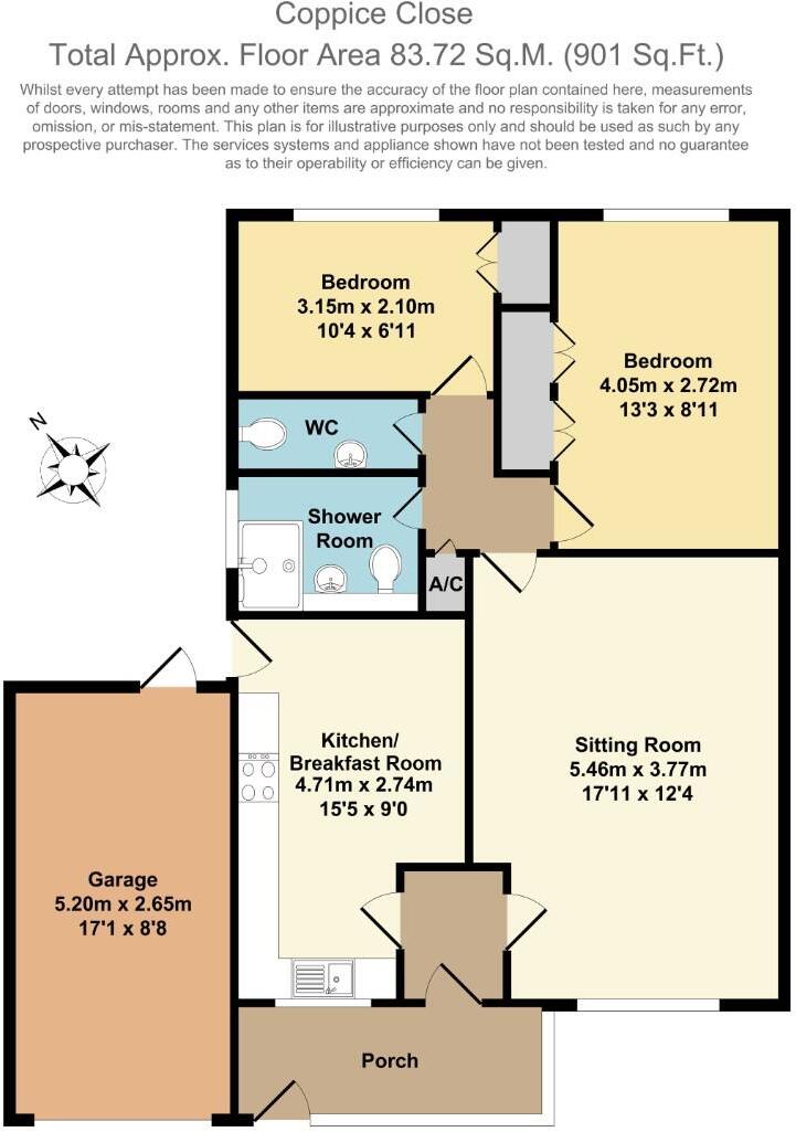 Coppice Close, Stratford-upon-Avon floorplan