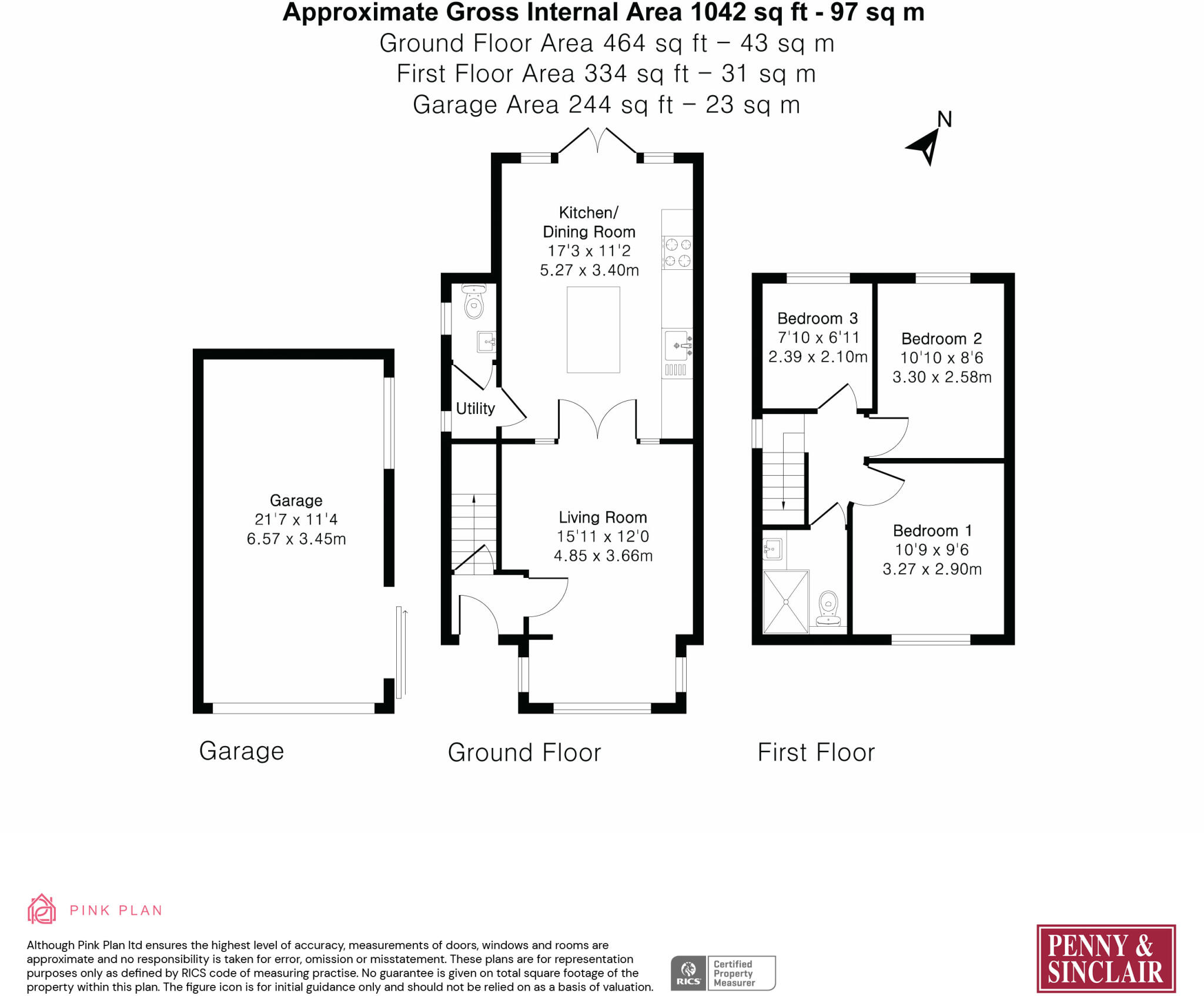 13 Weirs Lane, Oxford floorplan