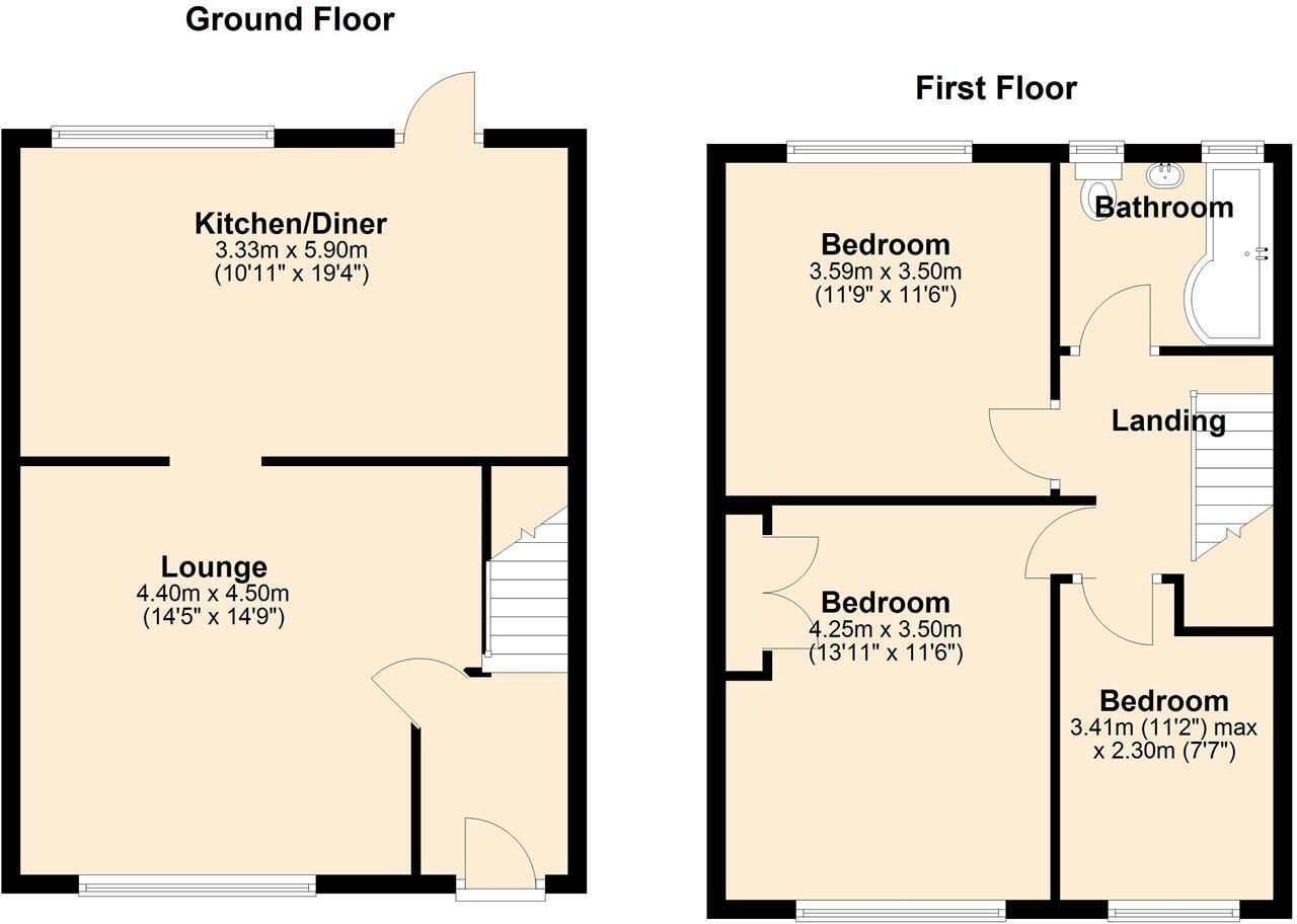 Wickham Road, Grays floorplan