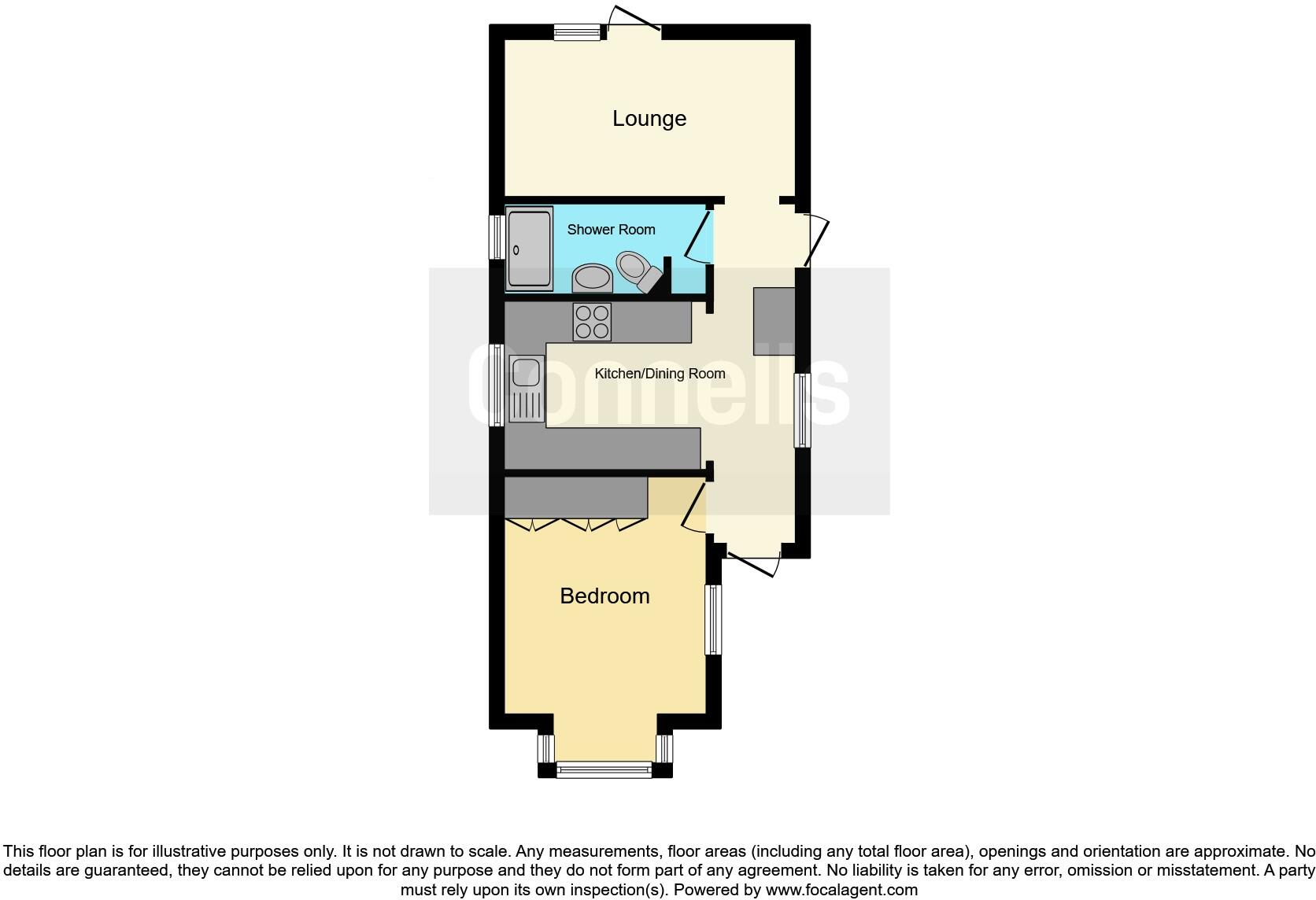 Totnes Road, Paignton floorplan