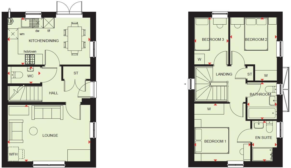 Chaulden Meadows, Long Chaulden, Hemel Hempstead floorplan