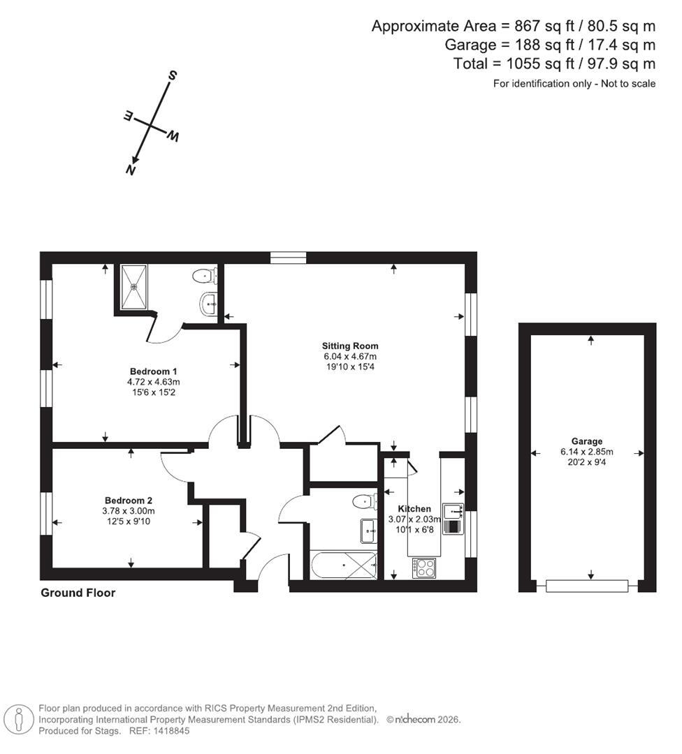 Priory Lane, Bridport floorplan