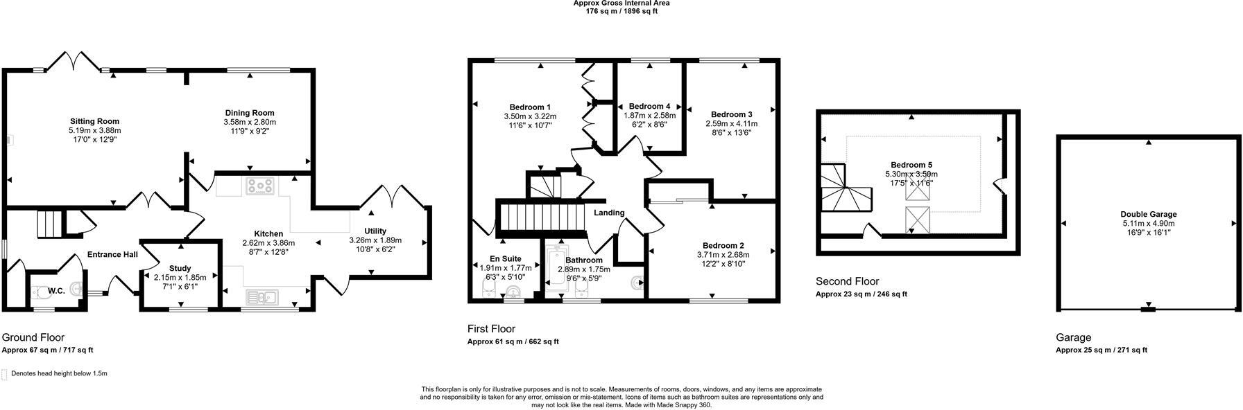 Hazel Gardens, Sonning Common floorplan