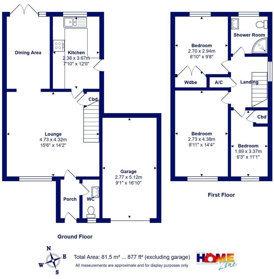 Auster Close, Mudeford floorplan