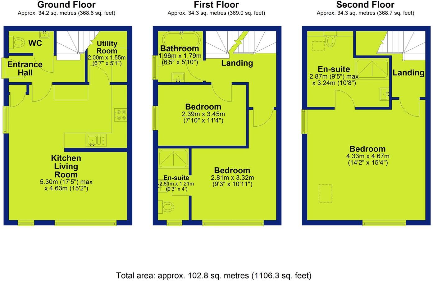 Fletcher Road, Beeston, Nottingham floorplan