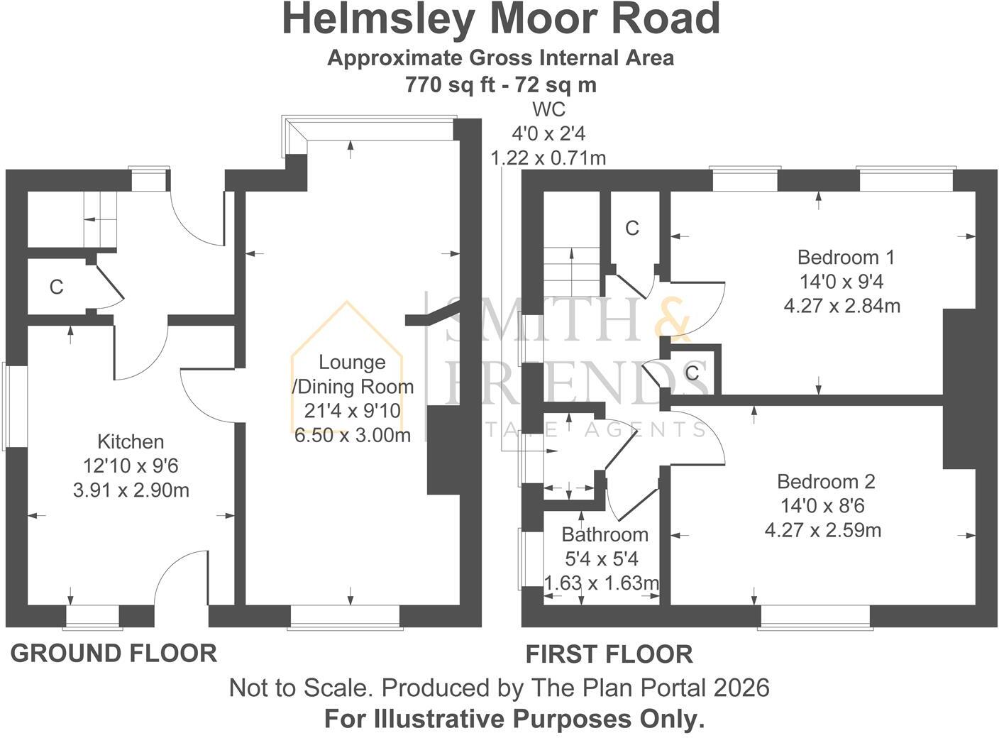 18 Helmsley Moor WayDarlingtonCounty Durham floorplan