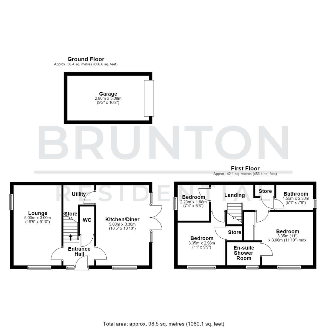 Fenchurch Close, Five Mile Park, NE13 floorplan