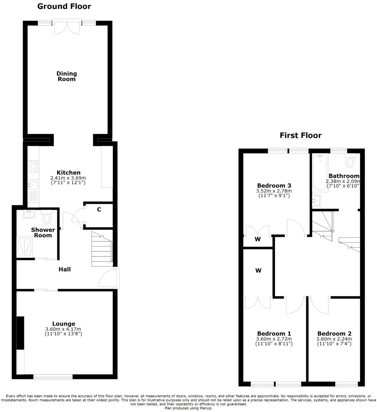10 Waterside Street, Largs, KA30 9LN floorplan