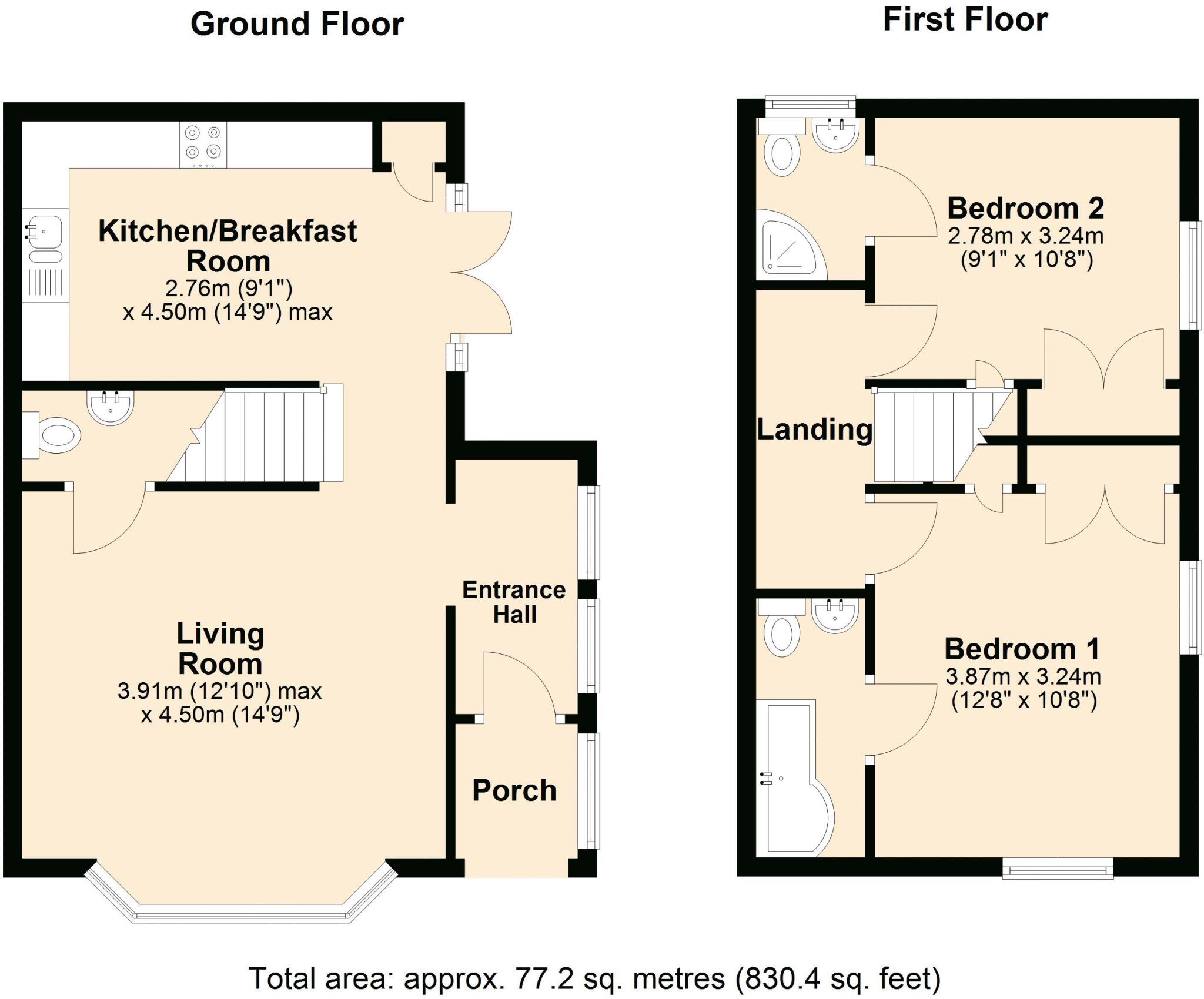 Cores End Road, Bourne End floorplan