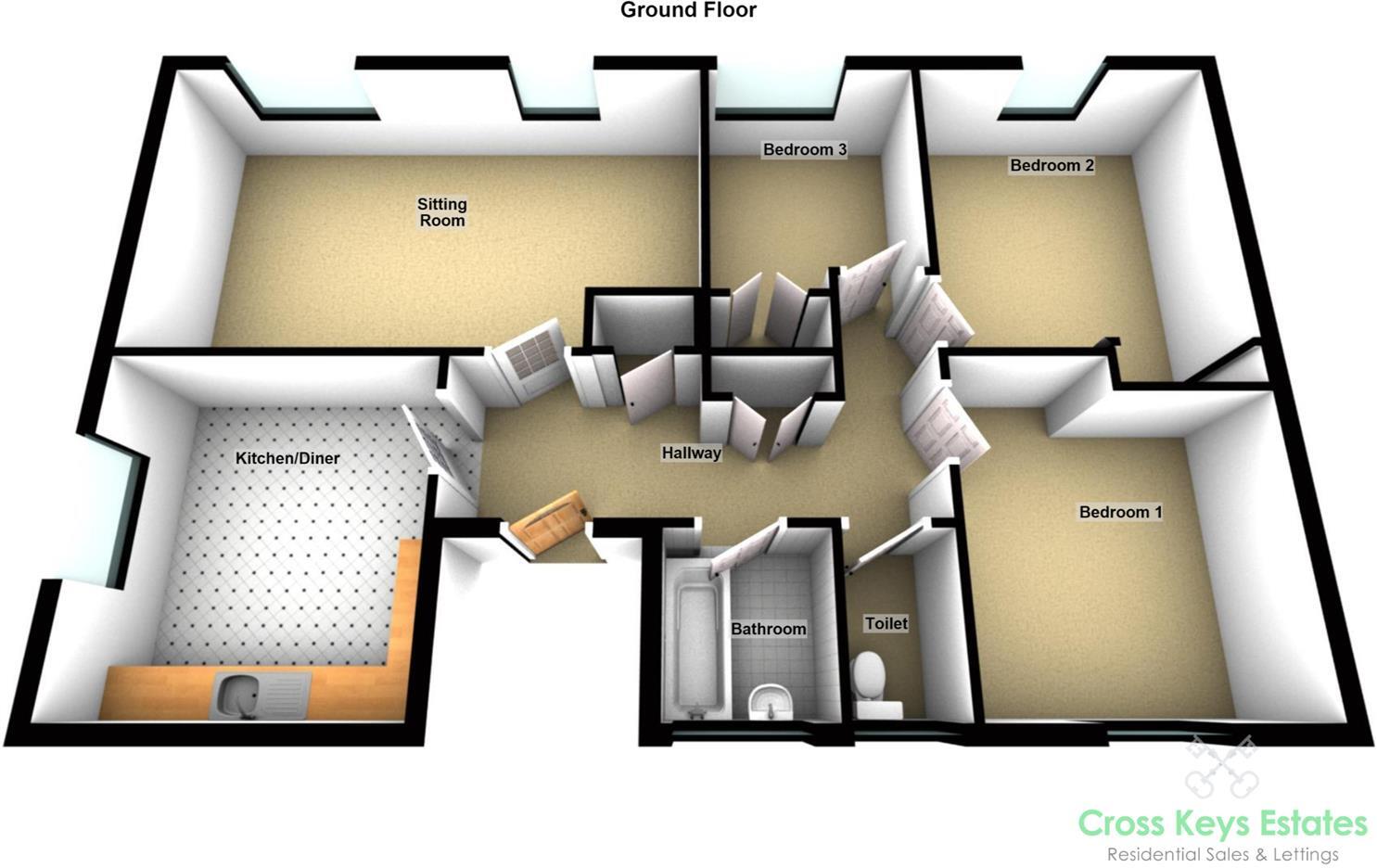 Barne Close, St Budeaux floorplan