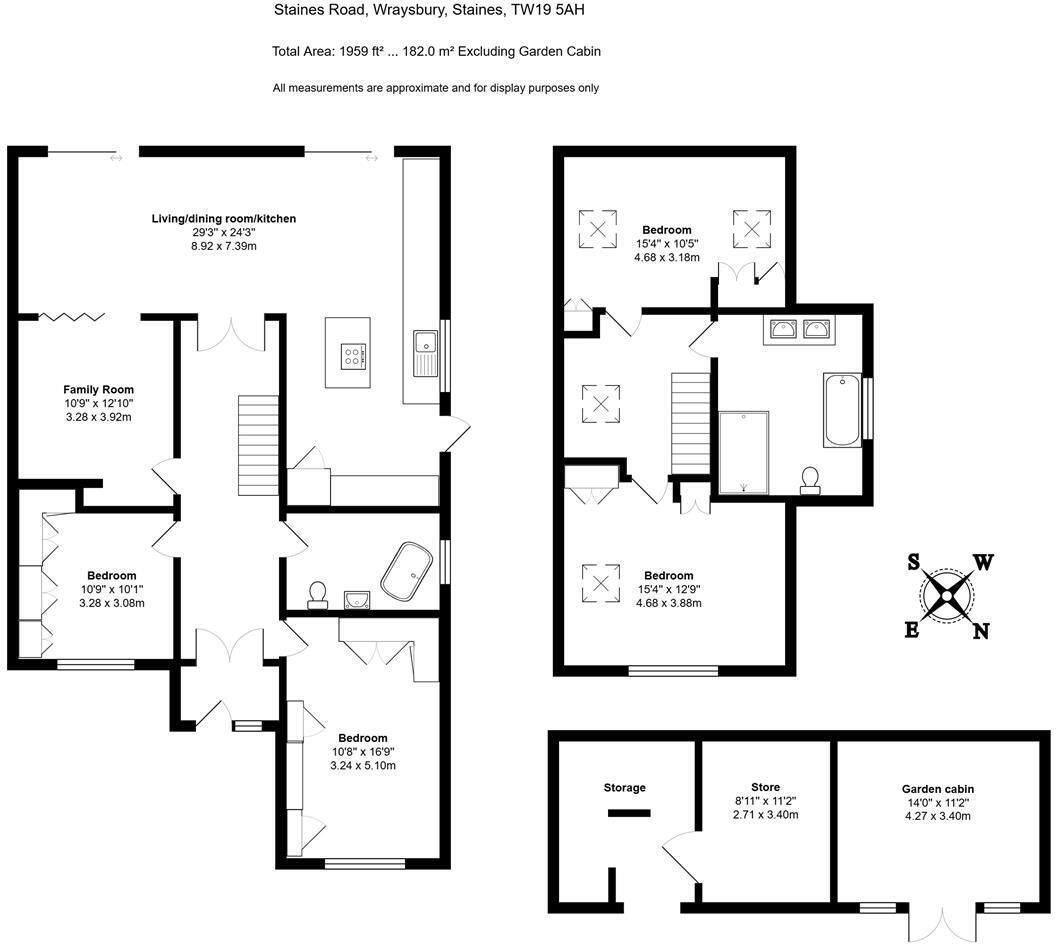 Staines Road, Wraysbury, Staines-upon-Thames, Staines-upon-Thames, TW19 5AH floorplan
